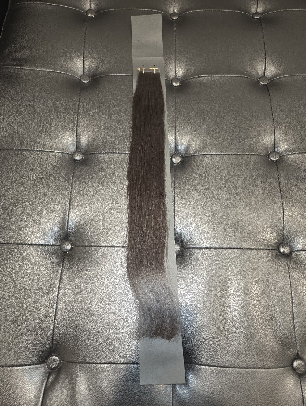 20" Raw Virgin Burmese Straight Tape Hair